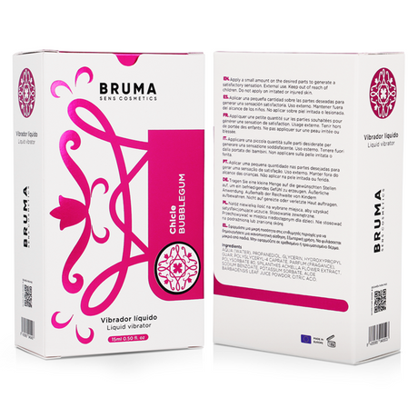 Bruma - Flüssiger Vibrator Ultra Sliding Bubblegum 15 ml
