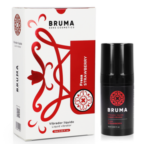 Bruma - Flüssiger Vibrator Ultra Gleitend Erdbeere 15 ml