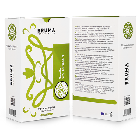 Bruma - Flüssiger Vibrator Ultra Gleitende Wassermelone 15 ml