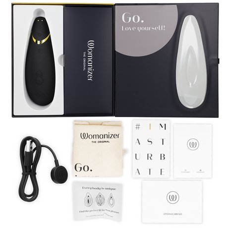 Womanizer - Premium 2 Klitoralstimulator Schwarz