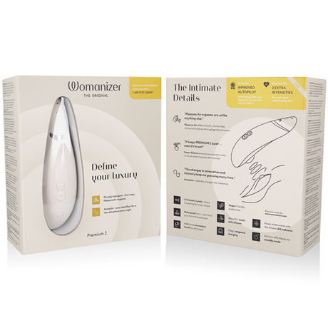Womanizer - Premium 2 Klitoralstimulator Warmgrau