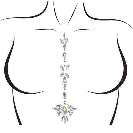 Dessous Klebekörperschmuck aus Jade