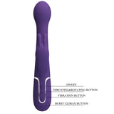 Pretty Love - Dejon Rabbit Vibrator 3 in 1 Multifunktions-Lila