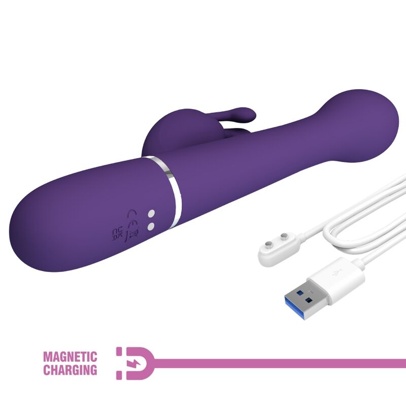Pretty Love - Dejon Rabbit Vibrator 3 in 1 Multifunktions-Lila