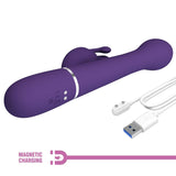 Pretty Love - Dejon Rabbit Vibrator 3 in 1 Multifunktions-Lila