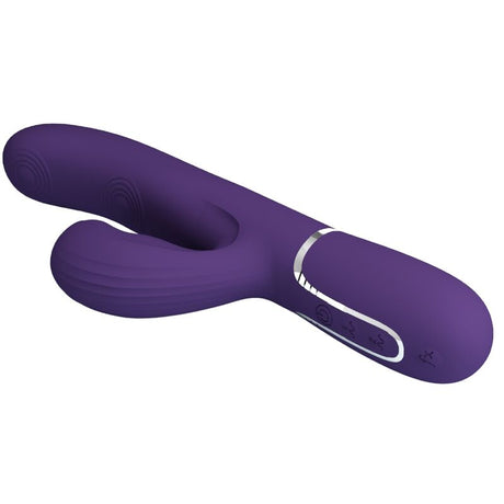 Pretty Love - Perlita g-Spot Vibrator 3 in 1 Multifunktions-Lila