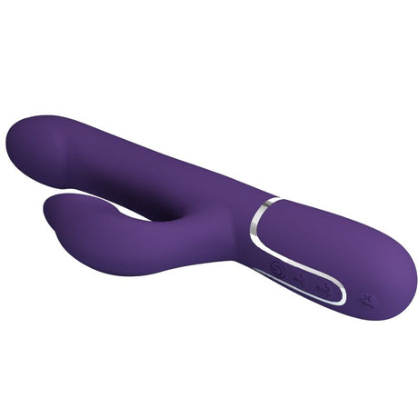 Pretty Love - Zalin Rabbit Vibrator Perlen 4 in 1 Lila