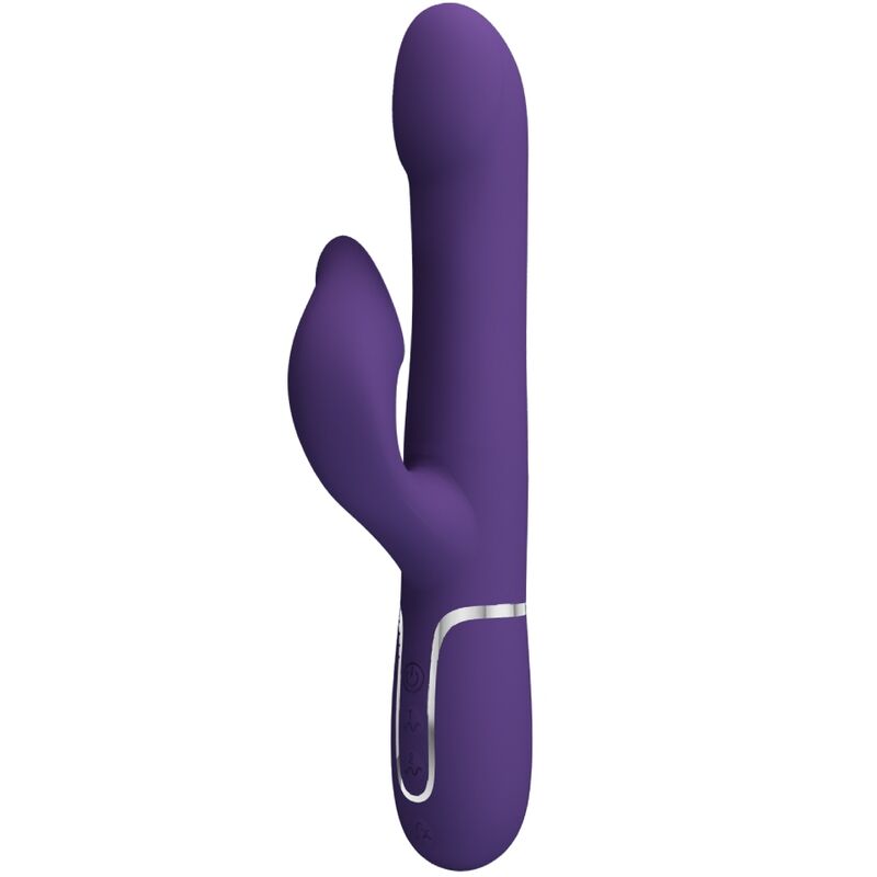 Pretty Love - Zalin Rabbit Vibrator Perlen 4 in 1 Lila