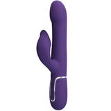 Pretty Love - Zalin Rabbit Vibrator Perlen 4 in 1 Lila