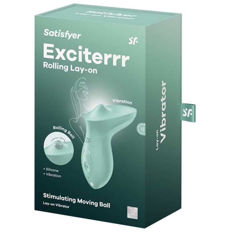 Satisfyer - Exciterrr Vibrator Auflegender Klitoris Mint