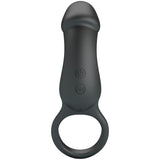 Pretty Love - Trae Vibrationsring mit Schwarzem Stimulator