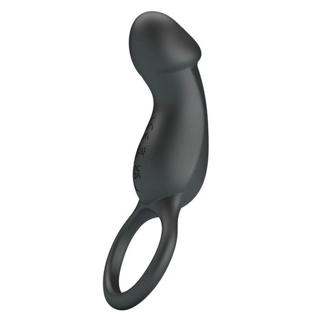 Penisring Trae Vibrationsring mit Schwarzem Stimulator.2
