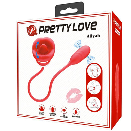 Vibrator Aliyah mit Rotem Mund.5