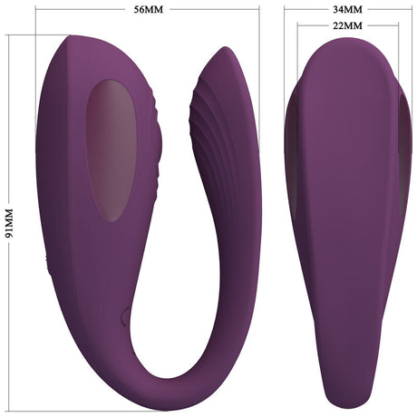 Auflegevibrator Aari Lila Klitoris-Massagegerät Kostenlose App.3