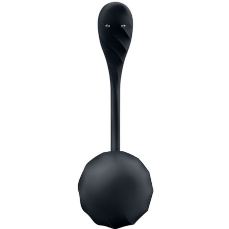 Vibrator Ribbed Petal g Point Stimulator Fernbedienung Schwarz Kostenlose App.4