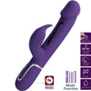 Rabbit-Vibrator Kampas 3 in 1 Multifunktionsvibrator mit Zunge Violett