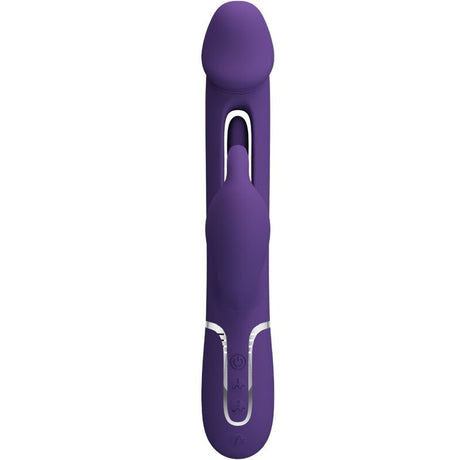 Pretty Love - Kampas Rabbit 3 in 1 Multifunktionsvibrator mit Zunge Violett