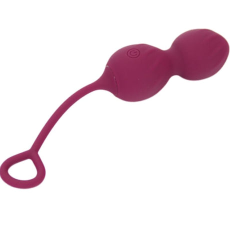 Masturbator Blossoms Vaginal Hantel Vibration Fernbedienung 10 Vibrationen Dunkelrot.3