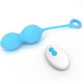 Armony - Blossoms Vaginal Hantel Vibration Fernbedienung 10 Vibrationen Blau
