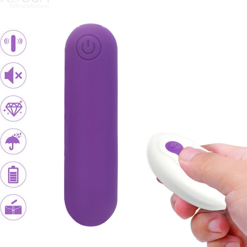 Armony - Splash Joline Vibrator Bullet Silikon Fernbedienung 10 Vibrationen 6.5 x 1.5 cm Lila