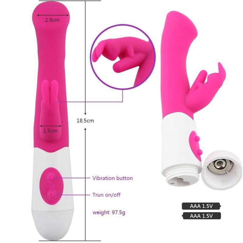 Armony - Rabbit Vibrator & Stimulator g-Spot 10 Geschwindigkeiten Rosa