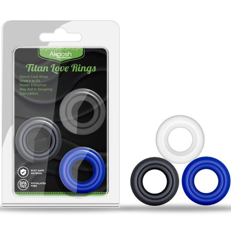 Sextoy Titan Love Donut Ring Mehrere Farben