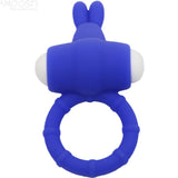 Armony - Ms Bunny Vibratorring Silikon Blau