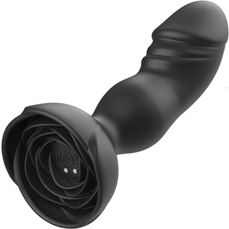 Armony - Extreme A Bloom Rose Vibrator & Analstecker Fernbedienung Schwarz