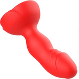 Armony - Extreme A Bloom Rose Vibrator & Analstecker Fernbedienung Rot