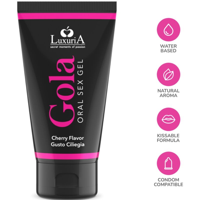 Intimateline Luxuria - Oral Sex Gel Kirschgeschmack 50 ml