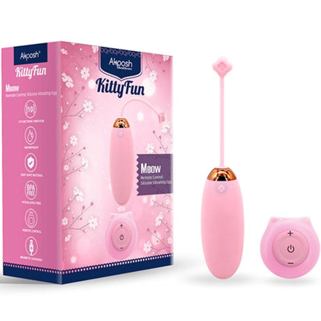 Armony - Kitty Fun Egg Vibrator Fernbedienung 10 Vibrationen Rosa