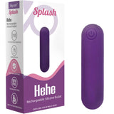 Armony - Splash Hehe Vibrator Bullet Silikon 10 Vibrationen 65 x 15 cm Lila