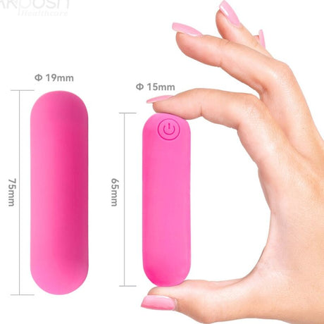 Armony - Splash Haha Vibrator Bullet Silikon 10 Vibrationen 75 x 19 cm Rosa