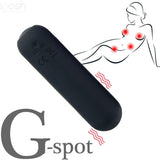Armony - Splash Joie Vibrator Bullet Silikon Fernbedienung 10 Vibrationen 75 x 19 cm Schwarz