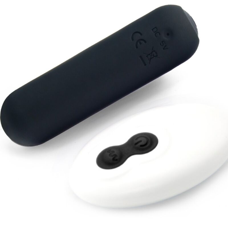 Armony - Splash Joie Vibrator Bullet Silikon Fernbedienung 10 Vibrationen 75 x 19 cm Schwarz