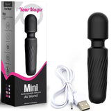 Armony - Your Magic Massager & Vibrator Wiederaufladbar 10 Vibrationen Schwarz