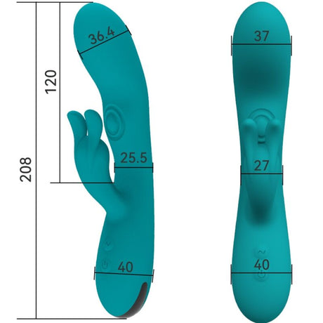 Armony - Dancing Bunny Vibrator Rabbit 10 Geschwindigkeiten Grün