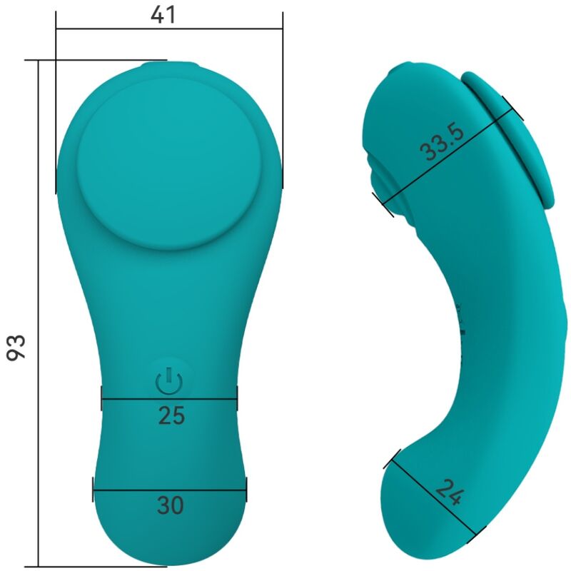 Armony - Pleasure Panty Vibrator Fernbedienung 3 Geschwindigkeiten Grün