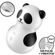 Satisfyer - Pocket Panda Stimulator & Vibrator Schwarz Weiss