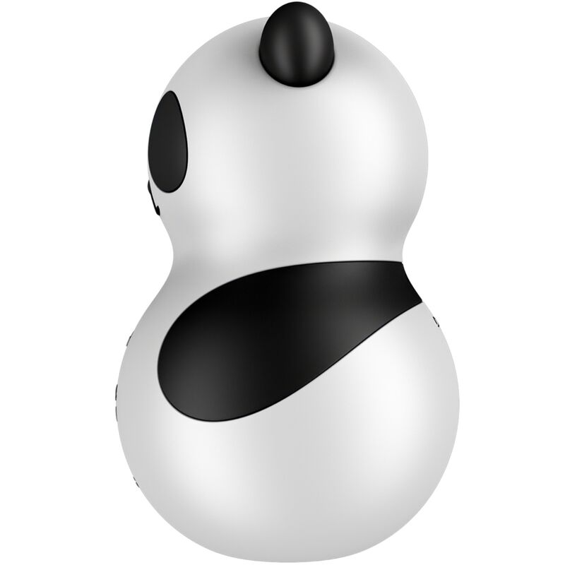 Satisfyer - Pocket Panda Stimulator & Vibrator Schwarz Weiss