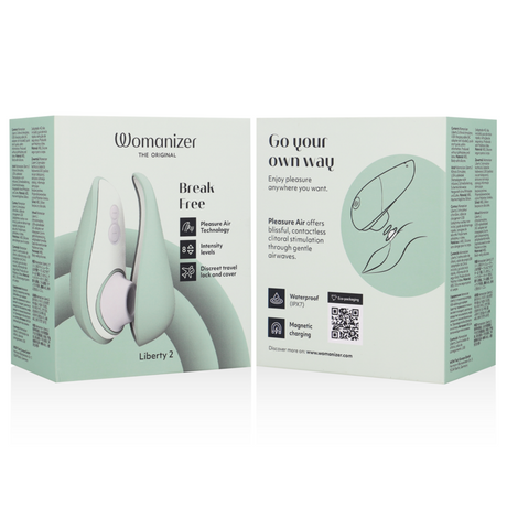 Womanizer - Liberty 2 Klitorisstimulator & Sauggerät Hellgrün