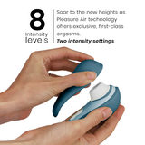 Womanizer - Liberty 2 Klitorisstimulator & Saugrohr Blau