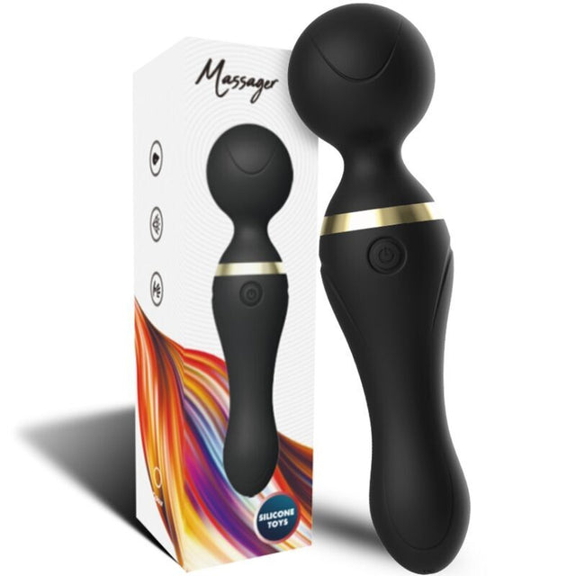 Armony - Freeza Massager & Vibrator Super Flexibler Kopf Schwarz