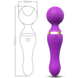 Armony - Freeza Massager & Vibrator Super Flexibler Kopf Lila