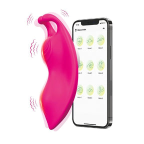 Armony - Honeybee Tragbares Höschenvibrator g-Spot Fuchsia -Kostenlose App