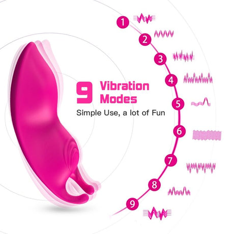 Armony - Honeybee Tragbares Höschen Vibrator g-Spot Fernbedienung Fuchsia
