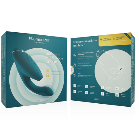 Womanizer - Duo 2 Stimulator Blaues Benzin