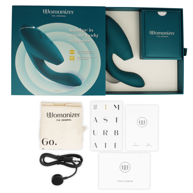 Womanizer - Duo 2 Stimulator Blaues Benzin