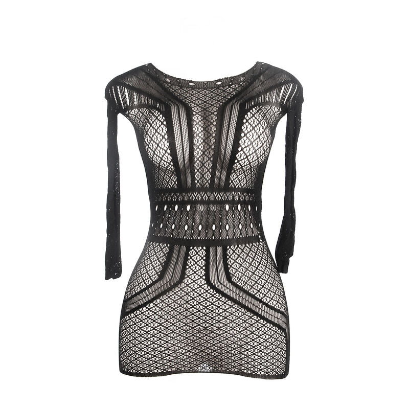 Subblime - 951931 Kurzes Netzkleid mit Nacktem Rücken Eine Grösse