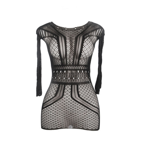 Subblime - 951931 Kurzes Netzkleid mit Nacktem Rücken Eine Grösse